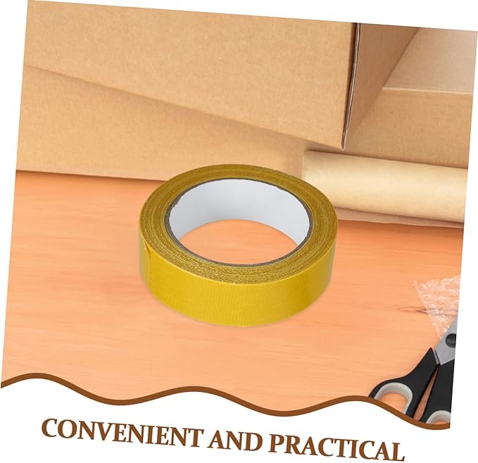 1roll Double Sided Adhesive Cloth Tape Heavy Duty Insulation Tape for Carpet Repair Craft Projects Strong Adhesive for Enthusiasts and Professionals
