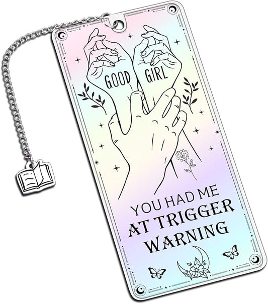 Dark Romance Merch Smutty Bookmarks - Smutty Book Lovers Gifts Funny Smut Bookmark for Girlfriend Book Marks for Reading Women Spicy Dark Romance Bookmarks for Book Lovers Women Birthday Anniversary