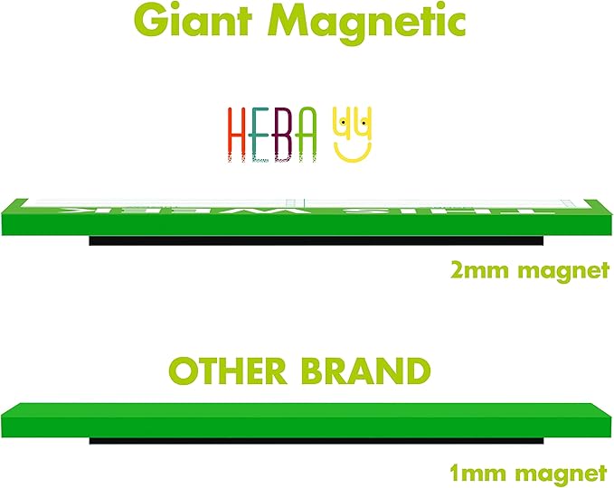 90 Sheets Weekly Planner, Magnetic Checklist Notepad with to Do Lists for Office or School, Grass Green
