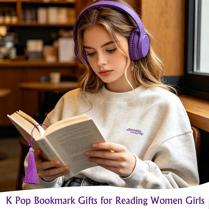 Kpop Bookmark Gifts for Girls, Kpop Graduation Merch for K Pop Music Lovers, Music Gifts for Women, Korean Drama Bookmark for Fans Lovers Singers, K-pop Graduation Stuff, K-pop Birthday Decorations