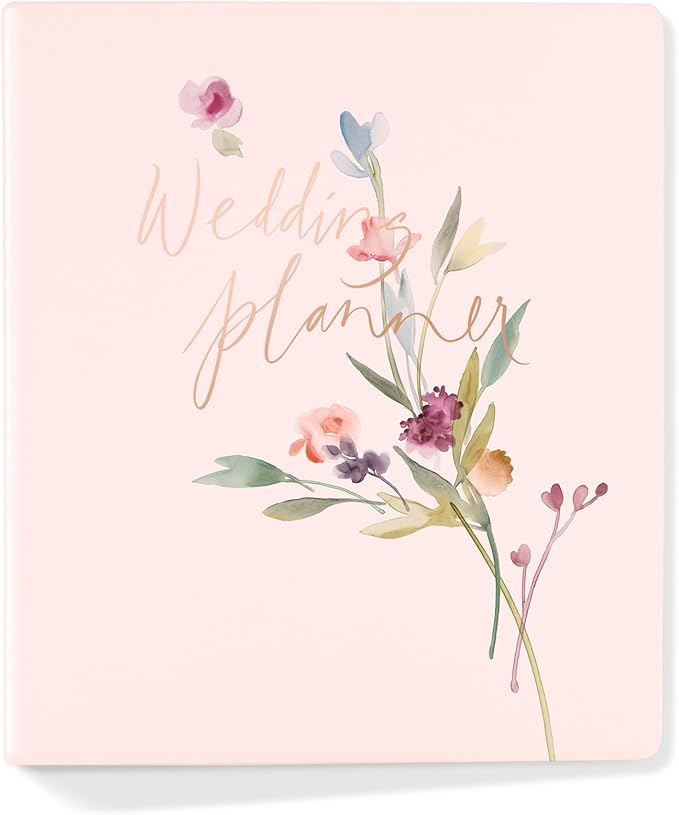 FRINGE STUDIO Garland Wedding Planner, Planner has 152 pages and includes a storage pocket. (157002)