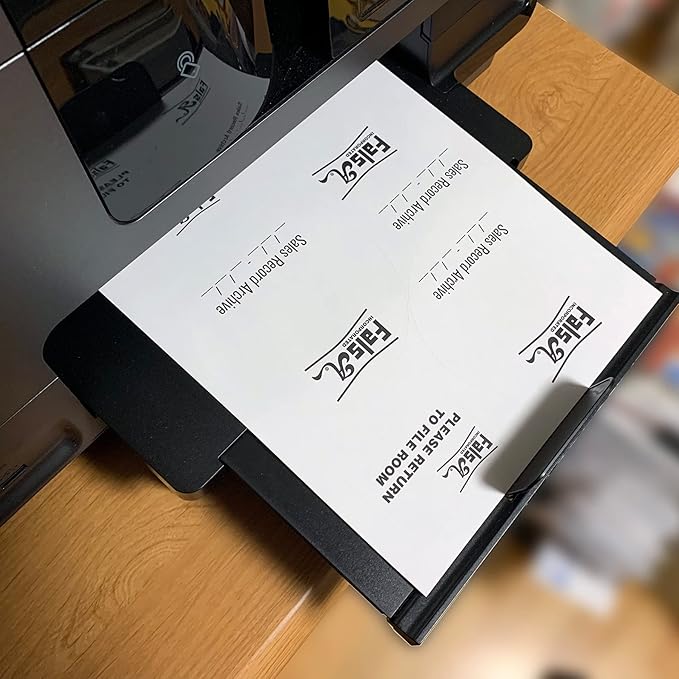 CD/DVD Label Full Face | Qty 75 Disc, 75 Spine | 25 Sheets Total | White Matte | Inkjet & Laser Compatible | Neato CLP-192301 Large Center Holes | Easy to Peel | 3 Per Sheet | Blank Label