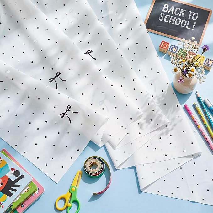 Mindsoft Bulletin Board Paper 48'' x 107'' Class Boards for Classroom Bulletin Boards Everyone is Welcome Classroom Board Decor Pillows Curtains Crafts (1 Pc,Bows)
