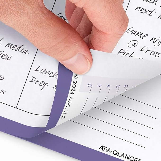 AT-A-GLANCE 2026 Planner Refill, Weekly & Monthly, 5.5" x 8.5", Size 4, Desk Size, 52122 Day-Timer, Kathy Davis (KD81-285Y-26)