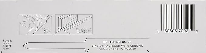 ACCO Self-Adhesive Fasteners, 2" Capacity, Premium, 100 Fasteners/Box (70021), Brown (Pack of 3)
