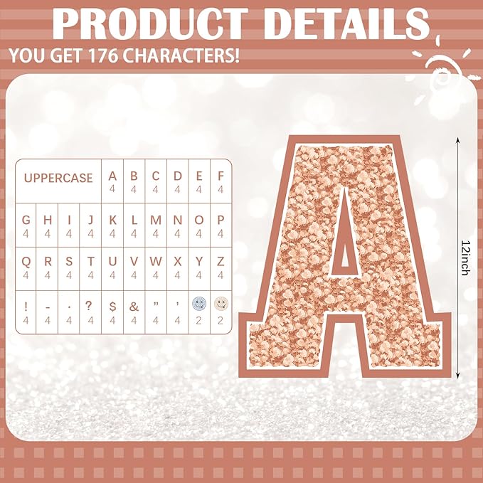 136 Pcs 12 in Extra Large Pastel Christmas Bulletin Board Letter Big Alphabet Letter Cutout Sticker Punctuation with Adhesive Dot Colorful Poster Classroom Wall School Decor(Morandi)