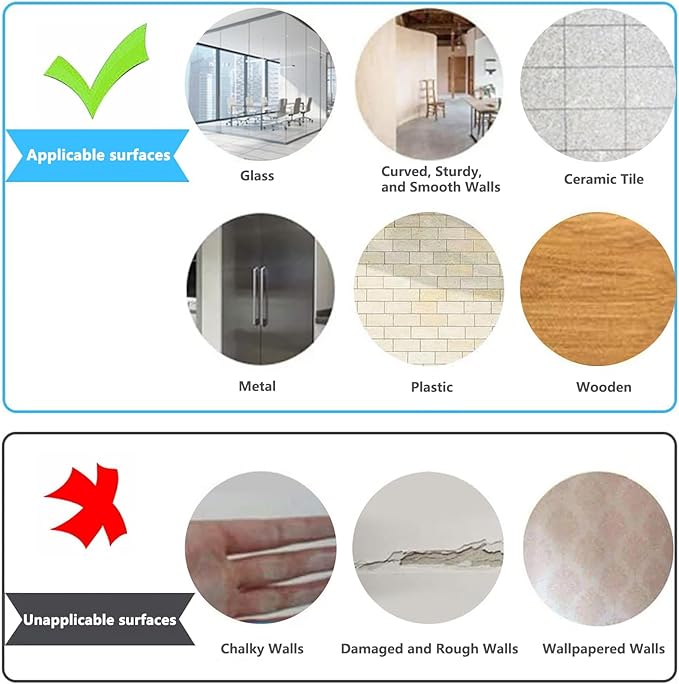 Self-Adhesive Dry Erase Whiteboard Sticker, 94.48" x 47.24" Magnetic Receptive White Board Wall Film, No Ghosting, Easy Write & Clean | Peel & Stick for Office, Home & Classroom,Incl. Accessories