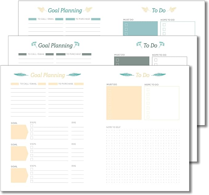 High Note 2027 Planner, 17-Month Weekly & Monthly Flexible Cover Calendar Book with Goal & Project Planning Pages, August 2026 – December 2027, 5.75" x 7.5", Greenery