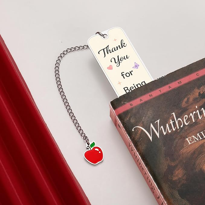 Teacher Appreciation Gifts for Women, End of Year Teacher Gift, Teacher Retirement Birthday Gifts for Women, Thank You for Being Part of My Story Bookmarks for Women, Graduation Teachers Day Gift