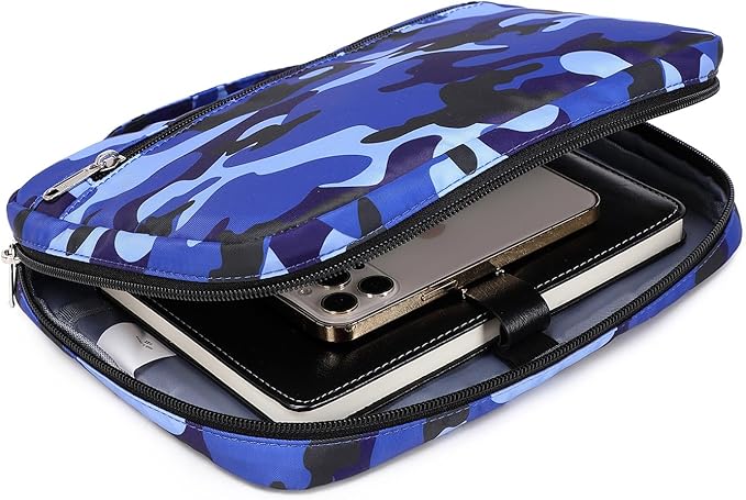 Octsky Bible Book Covers for Boys, Kids Bible Case/Holder/Protective with Pocket, Camo-2