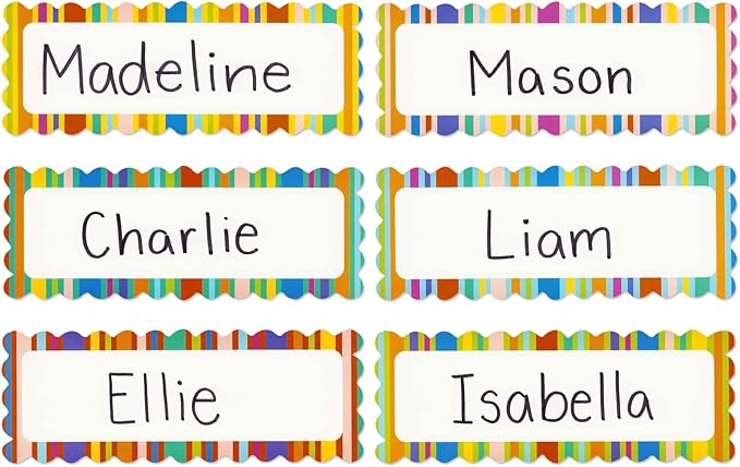 67-Piece Bright Classroom Job Chart Set with Name Tags for Bulletin Board, Chalkboard Decorations, Teacher Supplies, Classroom Teaching Tool, Kids Education (16 Assorted Signs)
