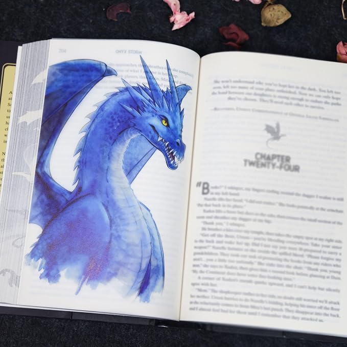 BAMAYSELF 15 Pcs Fourth Wing Page Overlays Bookmarks for Men Women, Fantasy Dragon Bookmark Gift, 4th Wing Merch, Cool Bookmarks Book Accessories Merchandise, Gifts for Bookish Book Lovers