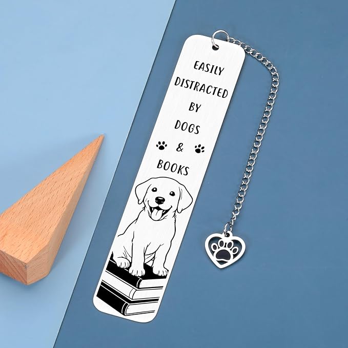 Labrador Retriever Gifts, Dog Lovers Gifts for Women Dog Lovers, Dog Gifts for Owners Men Women, Funny Bookmarks for Womens Men Stocking Stuffers for Christmas Dog Lovers Dog Mom Gifts for Women