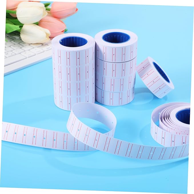 Homoyoyo Adhesive Labels 550 Stickers/roll 10 Rolls Retail Tag Stickers