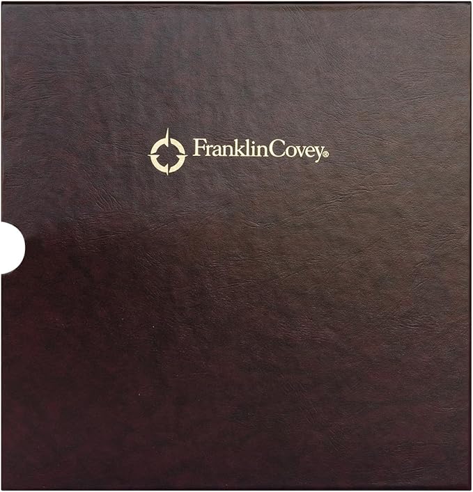 FranklinCovey - Storage Sleeve for FranklinCovey Planners | Protect Past and Future Planner Pages (Monarch, Burgundy)