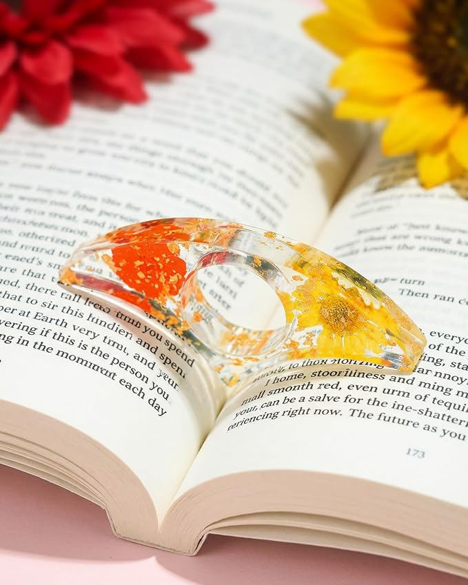 JORA Bookish Gifts for Readers: 9PCS Book Lover Gifts for Women Book Club Themed Gift Ideas Bookish Merch Reading Accessories for Reading Lover Bookworm Librarian Reader Pink