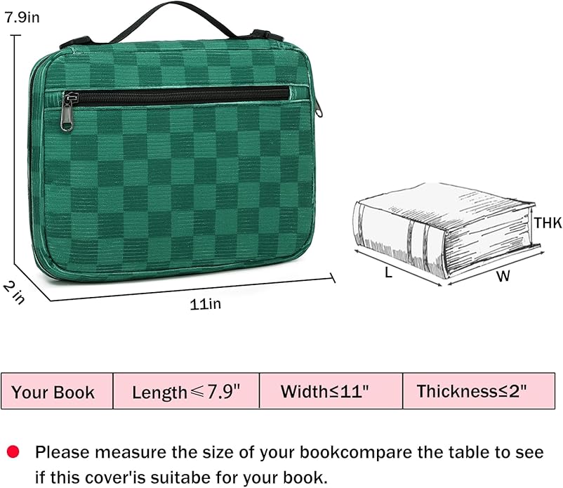 Bible Cover Case for Women Large Bible Cover for Girls Bible Study Supplies Accessories with Handle and Shoulder Strap | Durable