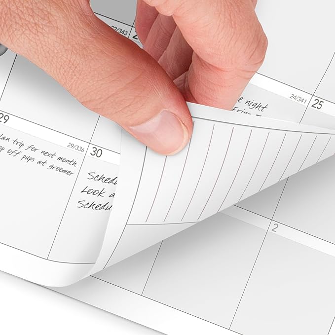 AT-A-GLANCE 2026 Planner Refill, Monthly, 5-1/2" x 8-1/2", Desk Size 4, Loose-Leaf, Unruled Blocks (061-685Y-26)