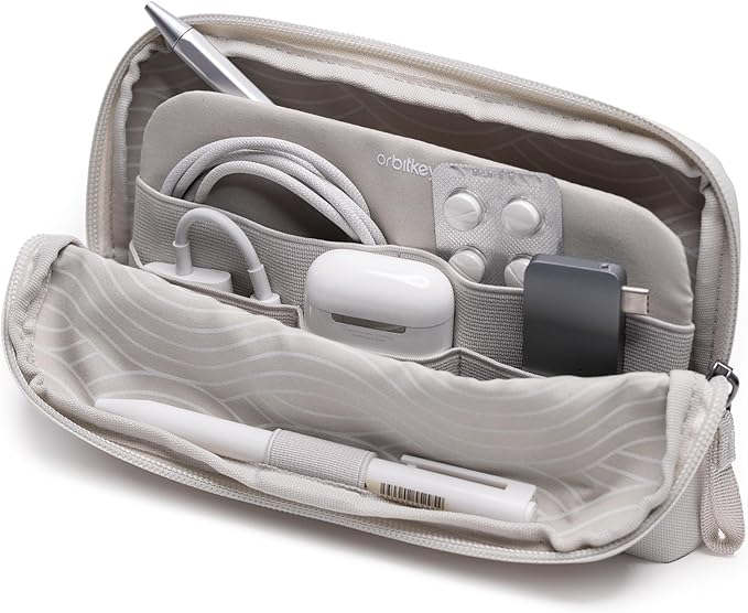 Orbitkey KonMari Desk Pouch - Stone