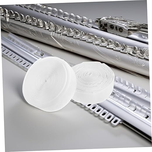 Self Adhesive Tape Strips for Curtains Hook Loop Adhesive Strong Backing Easy to Install for Doors Wall Mount