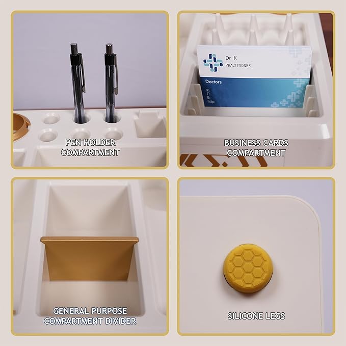 DDORG II – Premium Doctor Desk Organizer for Clinical Workflows, Designed for Medical Professionals, Clinics & Hospitals, Ideal Doctors’ Day & Birthday Gift