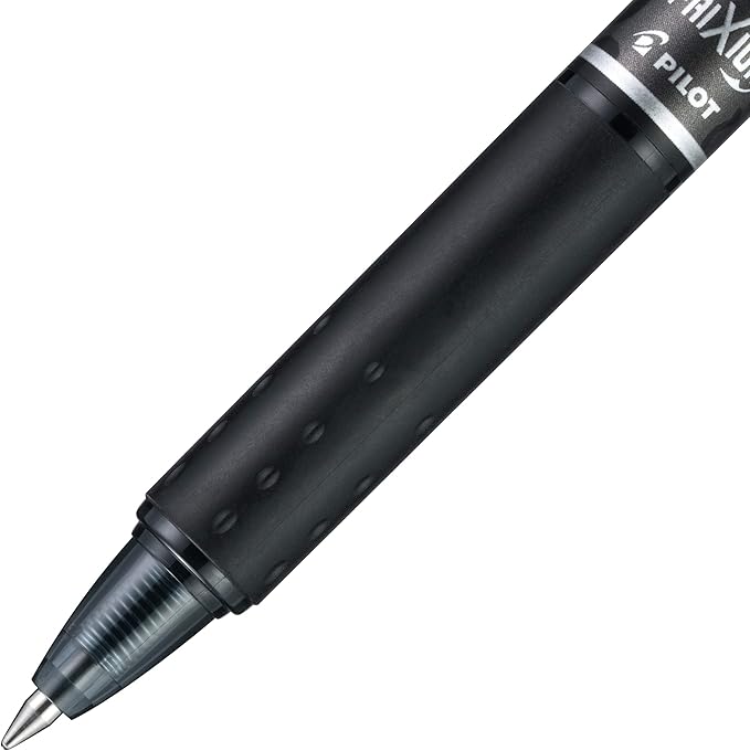 PILOT FriXion Clicker Erasable & Retractable Gel Ink Pens, Fine Point, Black Ink, 6 Count (13601)