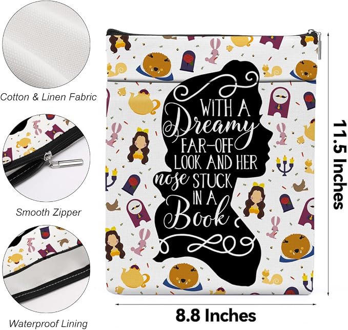 Book Sleeve for Book Lovers, Book Cover for Paperbacks Hardcover