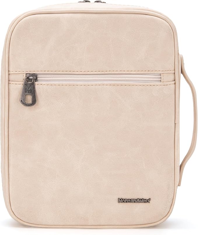 Montana West Western Style Embroidered Bible Covers for Women Men Book Carrying Case Church Bag Outdoor Bible Protective