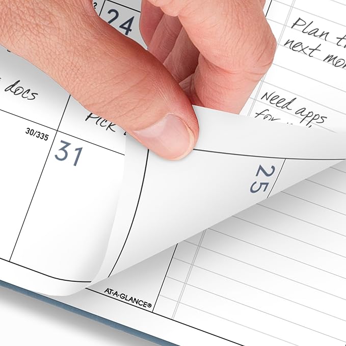 AT-A-GLANCE 2026 Planner, Monthly, 9” x 11”, Large, Contemporary, Drizzle (70250X2026)