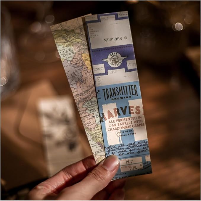 30Pcs Vintage Aesthetic Bookmarks, Antique Newspaper & Retro Art Page Markers, Old World Map Building Floral Design for Book Lovers (The Past)