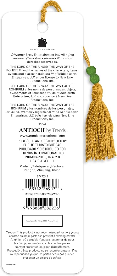 The Lord of The Rings The War of The Rohirrim Premier Bookmarks