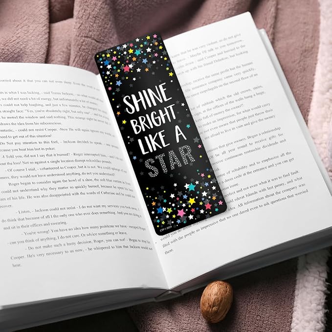 CTP Star Bright Positive Mindset Bookmark Top Classroom and Homeshool (Creative Teaching Press 10944)