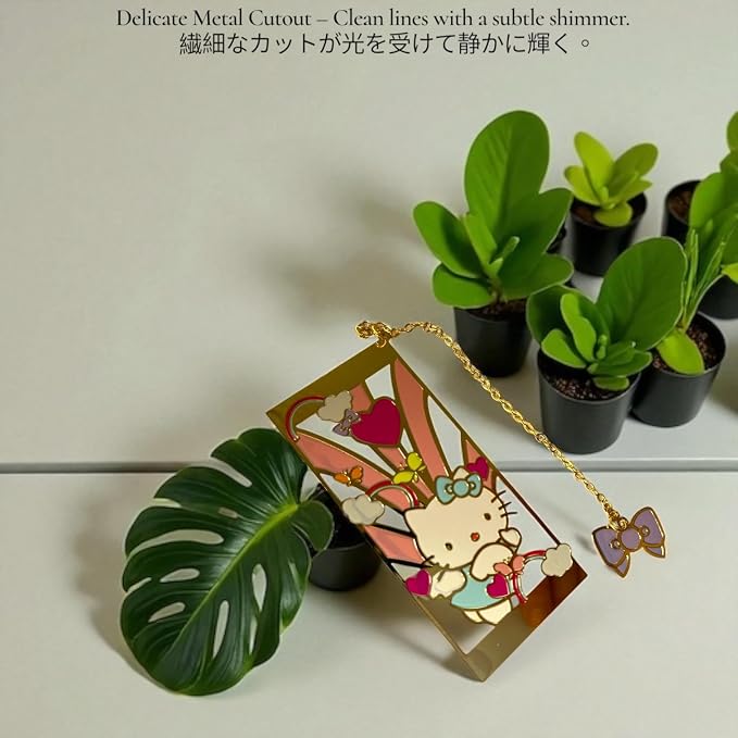 Anime Bookmark Gojo Satoru Metal Bookmark with Chain Japanese Style Manga Accessories Otaku Collectible Reading Gift Anime Gifts Gojo Gifts Book Lover Present Japanese Anime Merch (KIT)