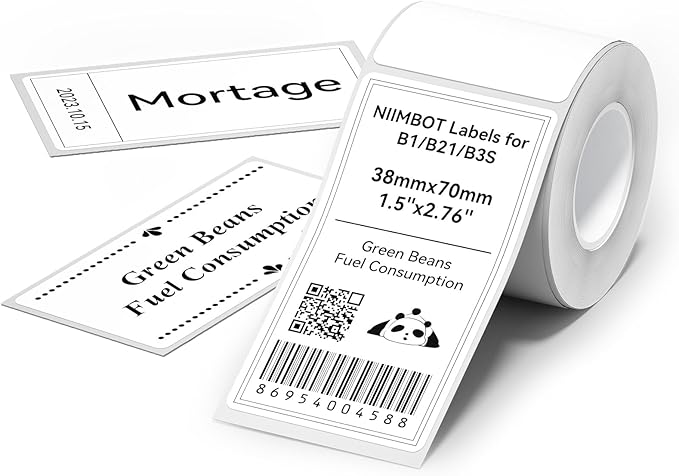 NIIMBOT B21 Label Maker with 2 Roll Label Tape