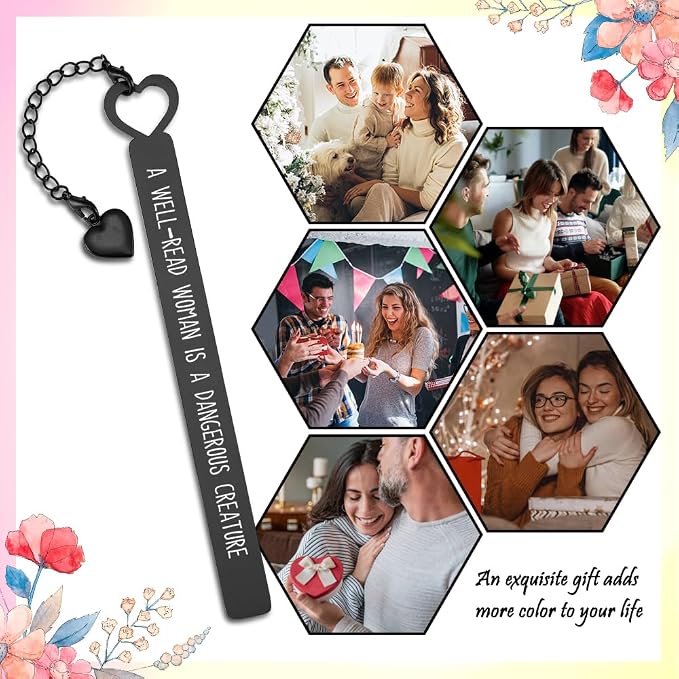 Funny Bookmark Gift for Women, Daughter, Writers, Book Lovers, Cute Bookmark for Women, Funny Reading Gift for Girls, Friends, Teacher,SOOK8