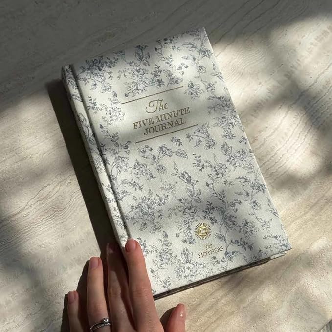 Intelligent Change Five Minute Journal for Moms - Daily Gratitude Journal, Mindfulness & Memory Keepsake for Mothers, Undated - Gifts for Mom