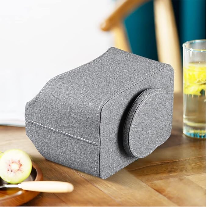 360° Rotating Remote Control Holder, PU Leather TV Remote Caddy Organizer Basket Storage Box with 5 Compartments for Pen, Pencil, Art Supplies, Makeup Brush, Office Desk Table Accessories