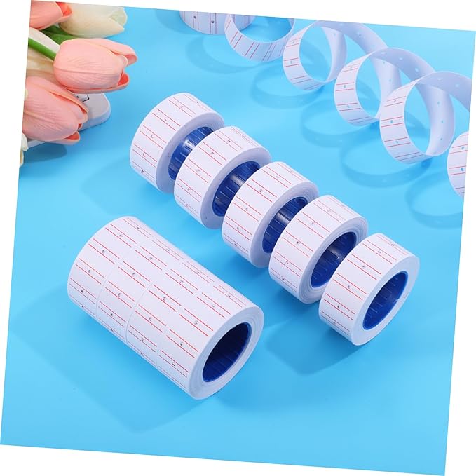 10rolls Self-Adhesive Price Tags Stickers Retail Shop Price Label Paper Marking Tags for Merchandise Stickers Per