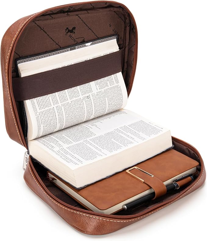 Montana West Western Style Embroidered Bible Covers for Women Men Book Carrying Case Church Bag Outdoor Bible Protective