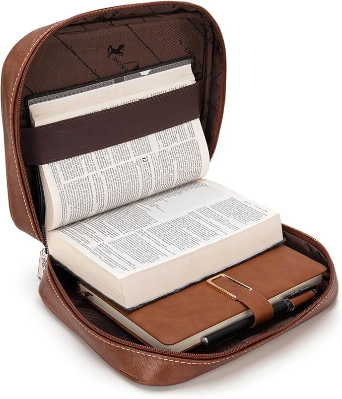 Montana West Western Style Embroidered Bible Covers for Women Men Book Carrying Case Church Bag Outdoor Bible Protective