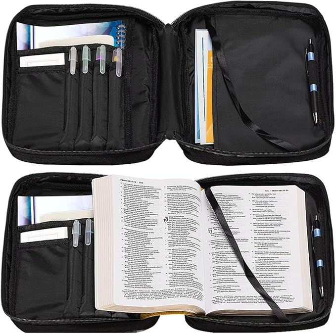 Coldinair Camo American Flag Bible Case for Men Women Custom Name Bible Bag Covers for Men,Personalized Book Carrying Case Holder for Women,Fits for Standard/Large Size