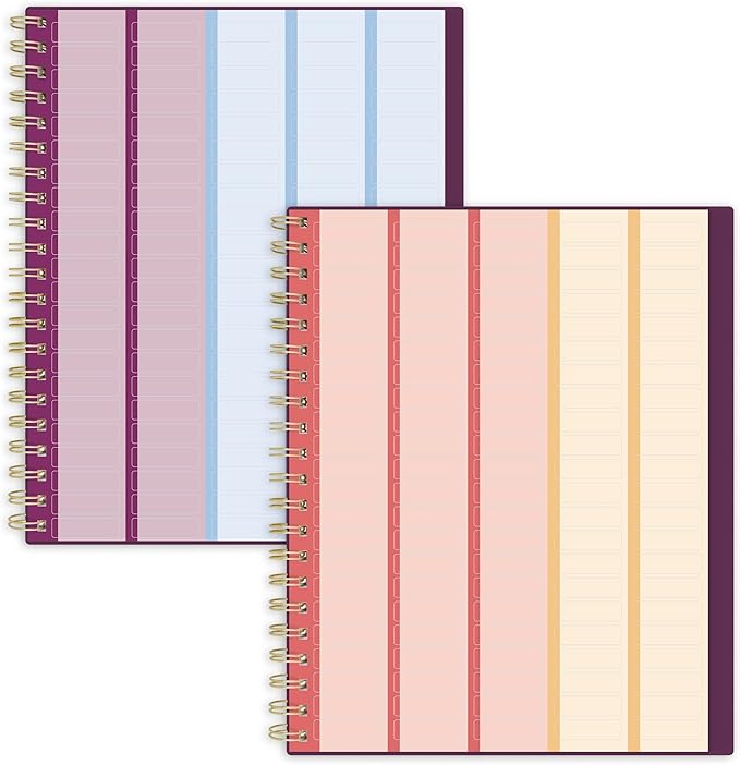 AT-A-GLANCE 2027 Planner, Weekly & Monthly, 13-Month Jan-Jan, 8.5" x 11", Harmony, Mulberry (1099-905-18-27)