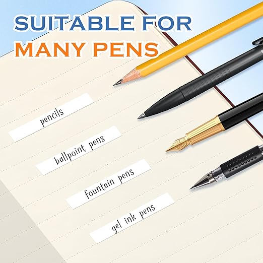 10 Pcs Correction Tape for Instant Error Fixing, Easy-to-Use Pen-Style Applicator, 1/5 Inch x 236 Inches, Aesthetic Office & School Supplies