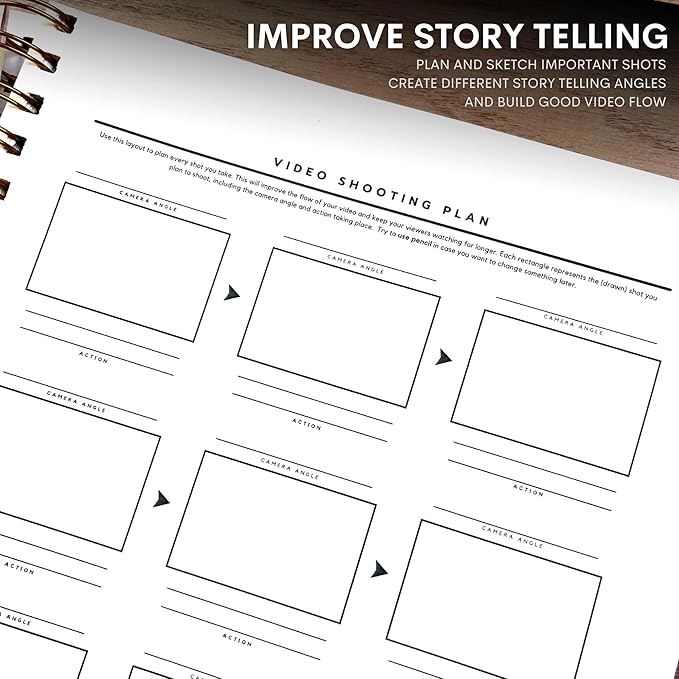The ULTIMATE YouTube Video Planner (Hard Cover)