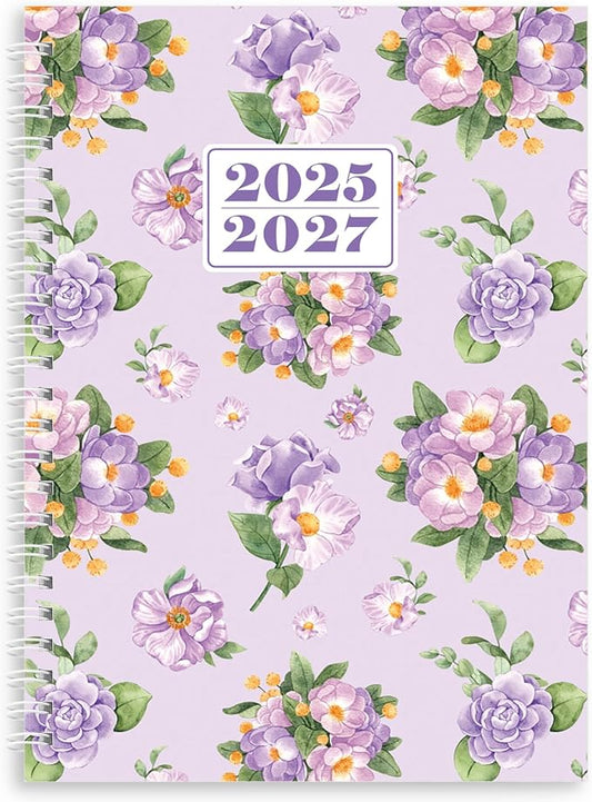 KONVINIT 2026-2027 Monthly Planner, 30 Months Calendar 2025 Planner - Runs From July 2025 Until December 2027-5.9'' x 8.4'' - Purple Monthly Planner 2025-2027 for Office Supplies
