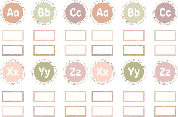 Teacher Created Resources Terrazzo Tones Word Wall Bulletin Board (TCR7205) (Pack of 2)