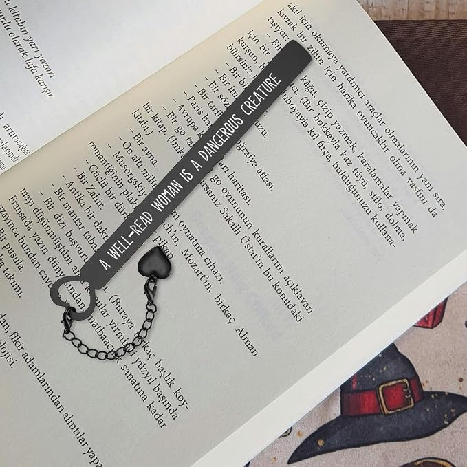 Funny Bookmark Gift for Women, Daughter, Writers, Book Lovers, Cute Bookmark for Women, Funny Reading Gift for Girls, Friends, Teacher,SOOK8