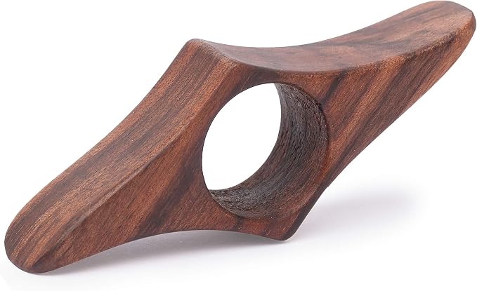 TILISMA Book Page Holder – Handmade Natural Walnut Thumb Bookmark - Novel Reading Accessories Gifts for Readers, Book Lovers Gifts, Bookworm Gift, Literary Gift - Book Accessories (Mini - 0.71")