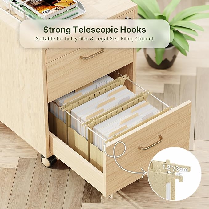 XINGIA Wheat Straw Reinforced Hanging File Folders Legal Size,4 Inch Expansion File Organizer,6 Pack Extra Capacity File Cabinet Folders for Bulky Files,Medical Charts,Filing Folders Hanging with Tabs