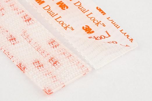 3M Scotch All-Weather EZPass iPass Fastlane Toll Fasteners, 8 Sets of 1 Inch x 3 Inches Strips, Clear (RFD7090)